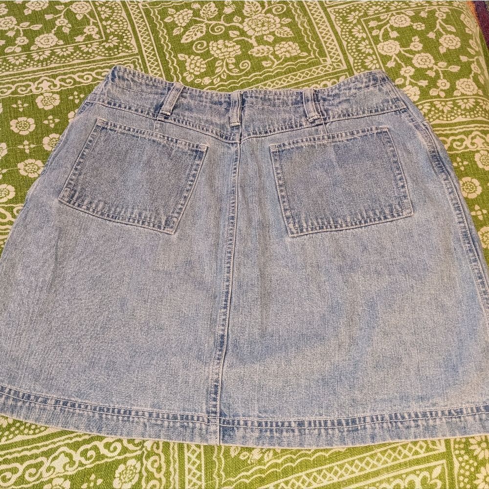 ‎American Eagle Y2K vintage denim skirt size 10 - Picture 5 of 9